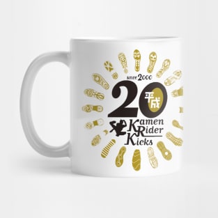 20th Kamen Rider Kicks Mug